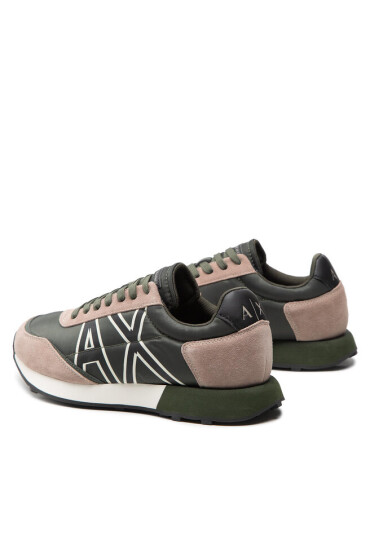 Armani Exchange Сникърси XUX157 XV588 S079 Green/Beige/Black - Mera.bg
