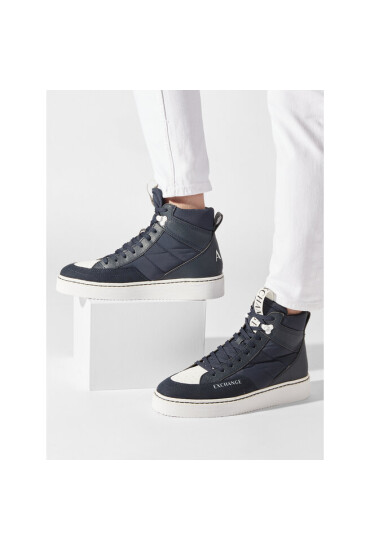 Armani Exchange Сникърси XUZ043 XV640 K487 Тъмносин - Mera.bg