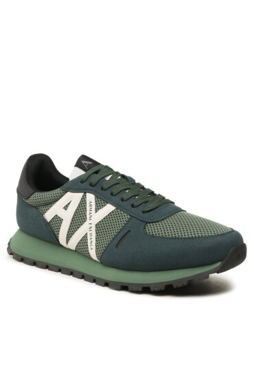 Armani Exchange Сникърси XUX169 XV660 K725 Dark Green/Green - Mera.bg