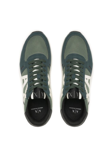 Armani Exchange Сникърси XUX169 XV660 K725 Dark Green/Green - Mera.bg