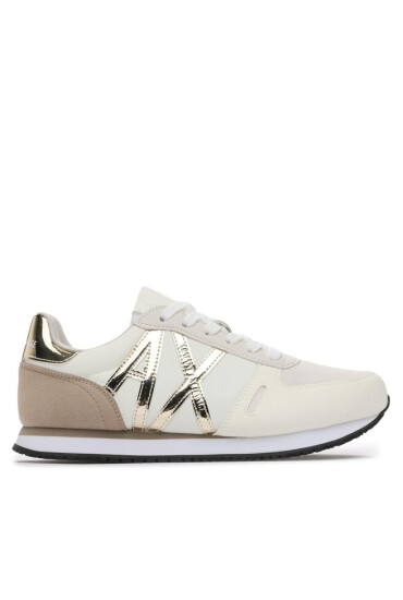 Armani Exchange Сникърси XDX031 XV137 S934 Beige+Gold - Mera.bg