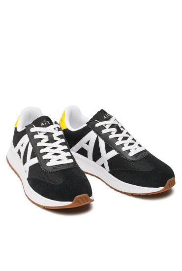 Armani Exchange Сникърси XUX071 XV527 K673 Black/Op.Wht/Yellow - Mera.bg