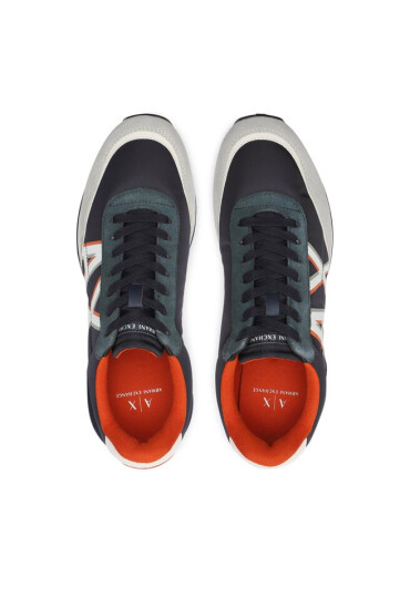 Armani Exchange Сникърси XUX157 XV588 T077 Navy+Slate+Orange - Mera.bg