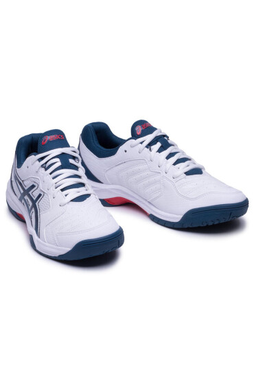 Asics Обувки Gel-Dedicate 6 1041A074 White/Mako Blue 104 - Mera.bg