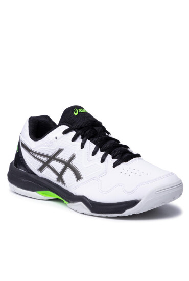 Asics Обувки Gel-Dedicate 7 1041A223 White/Gunmetal 101 - Mera.bg
