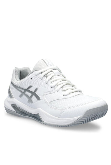 Asics Обувки за тенис Gel-Dedicate 8 Clay 1042A255 Бял - Mera.bg