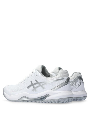 Asics Обувки за тенис Gel-Dedicate 8 Clay 1042A255 Бял - Mera.bg