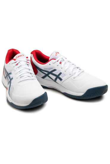 Asics Обувки Gel-Game 8 1041A192 White/Mako Blue 102 - Mera.bg