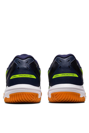 Asics Обувки Gel-Rocket 10 1071A054 Midnight/Hazard Green 408 - Mera.bg