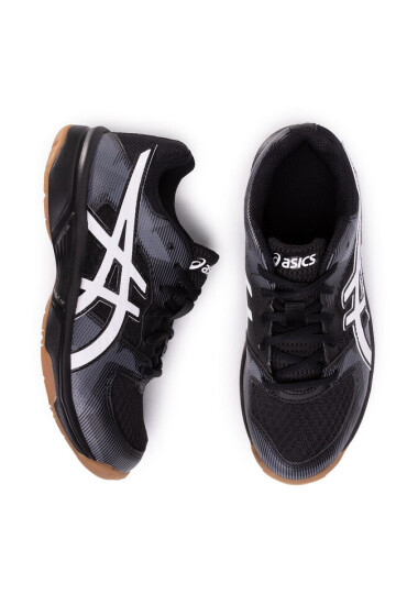 Asics Обувки Gel-Tactic GS 1074A014 Black/White 003 - Mera.bg