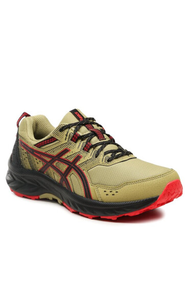 Asics Обувки Gel-Venture 9 1011B486 Olive Oil/Electric Red 300 - Mera.bg