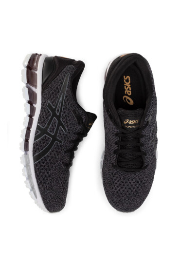 Asics Сникърси Gel-Quantum 360 Knit 2 T8G3N Black/Carbon/Pale Gold 9097 - Mera.bg
