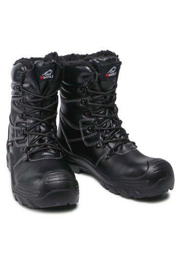 B-Wolf Туристически oбувки Grizzly Hi S3 510500 Black - Mera.bg