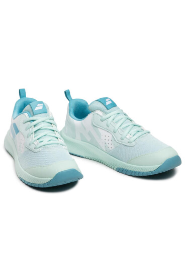 Babolat Обувки Pulsion All Court Jr 33S21482 White/HoneyDew - Mera.bg