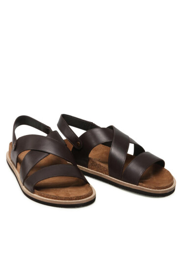 Badura Сандали MI08-CORKIMAXX-77 Brown - Mera.bg