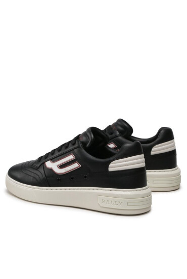 Bally Сникърси Triumph 6300203 Black/White Calf Plain - Mera.bg