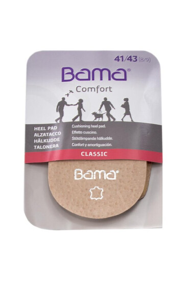 Bama Силиконови пластири за пети Classic 00523 r.41/43 Кафяв - Mera.bg