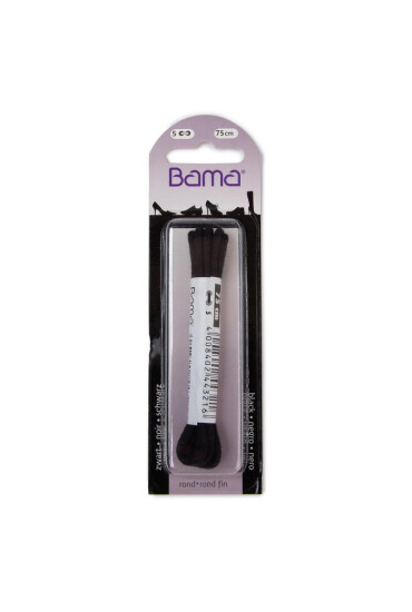 Bama Връзки за обувки CE75 Black 009 - Mera.bg