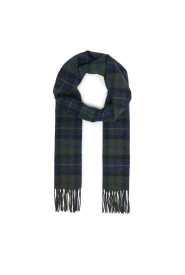 Barbour Зимен шал Tartan USC0001TN28 Тъмносин - Mera.bg