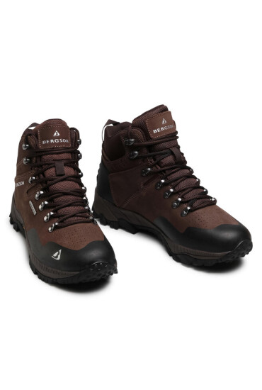 Bergson Туристически Semien Mid Stx Brown - Mera.bg