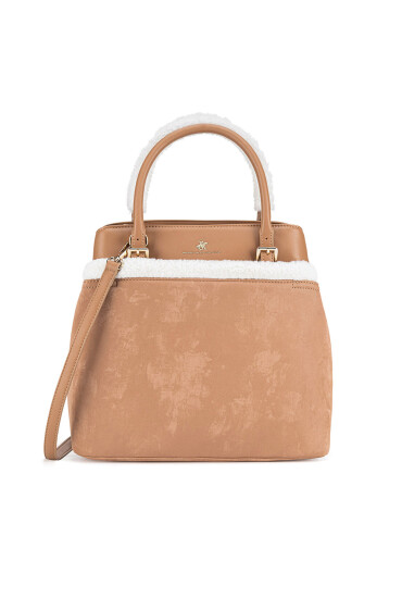 Beverly Hills Polo Club Дамска чанта BHPC-B-001-06 Кафяв - Mera.bg
