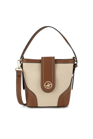 Beverly Hills Polo Club Дамска чанта BHPC-C-012-07 Кафяв - Mera.bg