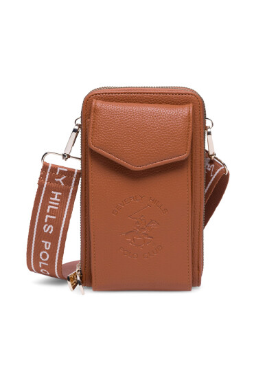 Beverly Hills Polo Club Дамска чанта BHPC-E-014-CCC-05 Кафяв - Mera.bg