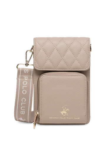 Beverly Hills Polo Club Дамска чанта BHPC-E-016-CCC-05 Бежов - Mera.bg