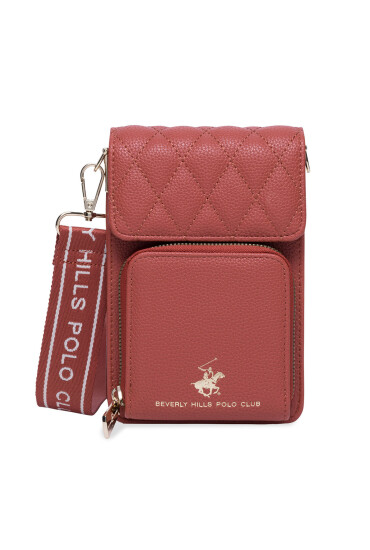 Beverly Hills Polo Club Дамска чанта BHPC-E-016-CCC-05 Червен - Mera.bg