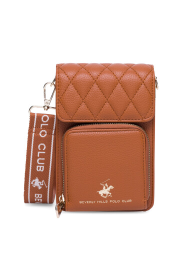 Beverly Hills Polo Club Дамска чанта BHPC-E-016-CCC-05 Кафяв - Mera.bg