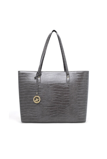 Beverly Hills Polo Club Дамска чанта BHPC-E-027-CCC-05 Сив - Mera.bg