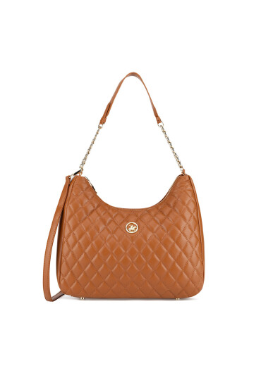 Beverly Hills Polo Club Дамска чанта BHPC-K-036-06 Кафяв - Mera.bg