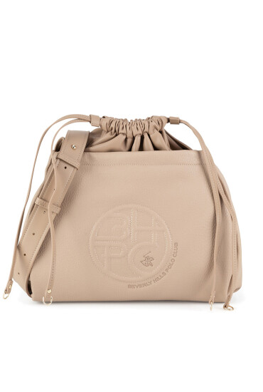 Beverly Hills Polo Club Дамска чанта BHPC-K-039-06 Бежов - Mera.bg