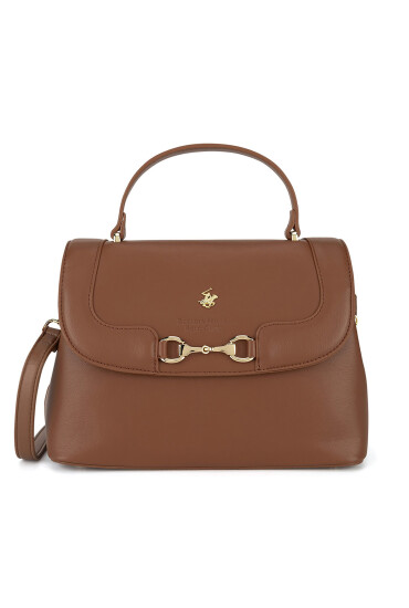 Beverly Hills Polo Club Дамска чанта BHPC-K-046-06 Кафяв - Mera.bg
