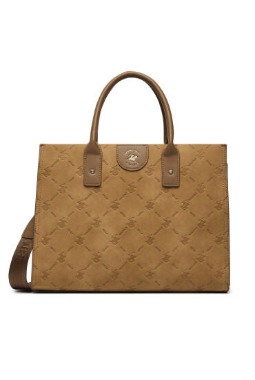 Beverly Hills Polo Club Дамска чанта BHPC-L-002-07 Кафяв - Mera.bg