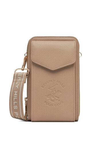 Beverly Hills Polo Club Дамска чанта BHPC-L-006-07 Бежов - Mera.bg