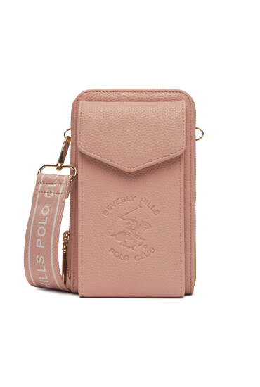 Beverly Hills Polo Club Дамска чанта BHPC-L-006-07 Розов - Mera.bg