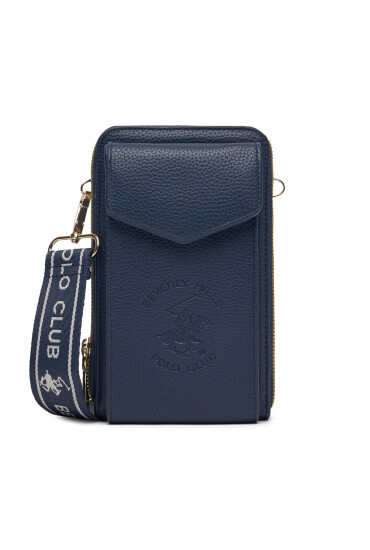 Beverly Hills Polo Club Дамска чанта BHPC-L-006-07 Тъмносин - Mera.bg