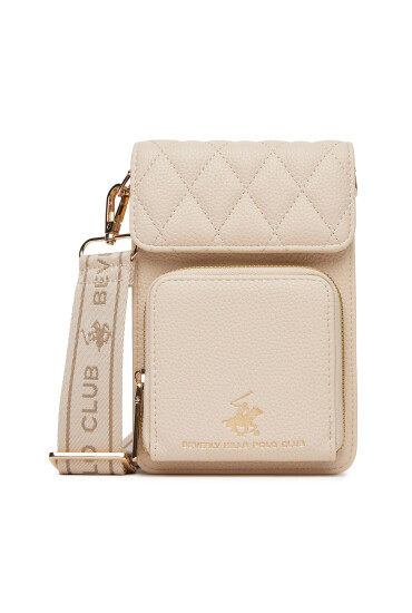 Beverly Hills Polo Club Дамска чанта BHPC-L-007-07 Бежов - Mera.bg