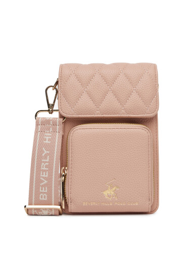 Beverly Hills Polo Club Дамска чанта BHPC-L-007-07 Розов - Mera.bg