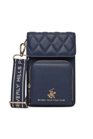 Beverly Hills Polo Club Дамска чанта BHPC-L-007-07 Тъмносин - Mera.bg