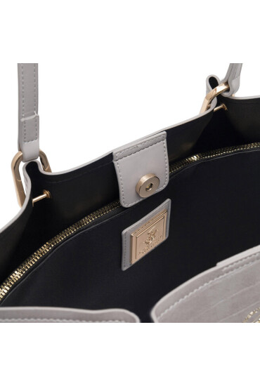 Beverly Hills Polo Club Дамска чанта BHPC-W-01-A23 Сив - Mera.bg
