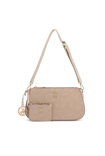 Beverly Hills Polo Club Дамска чанта BHPC-W-03-A23 Бежов - Mera.bg
