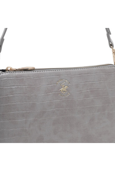 Beverly Hills Polo Club Дамска чанта BHPC-W-03-A23 Сив - Mera.bg