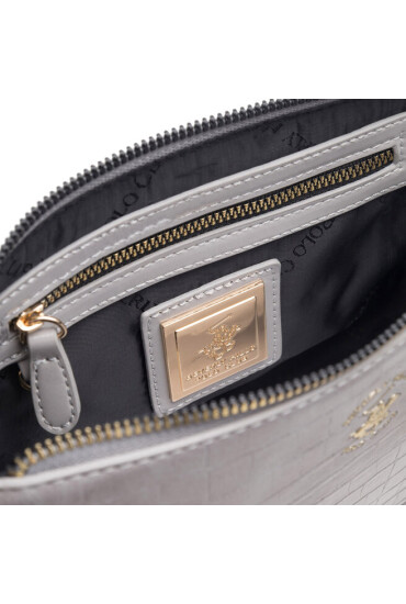 Beverly Hills Polo Club Дамска чанта BHPC-W-03-A23 Сив - Mera.bg