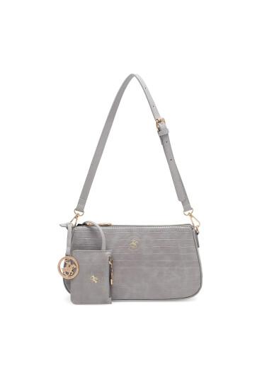 Beverly Hills Polo Club Дамска чанта BHPC-W-03-A23 Сив - Mera.bg