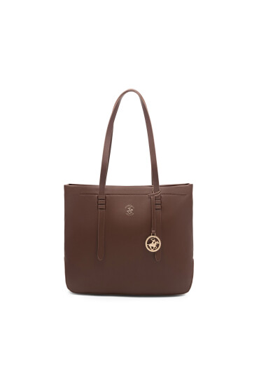 Beverly Hills Polo Club Дамска чанта BHPCL-07-AW23-HP Кафяв - Mera.bg