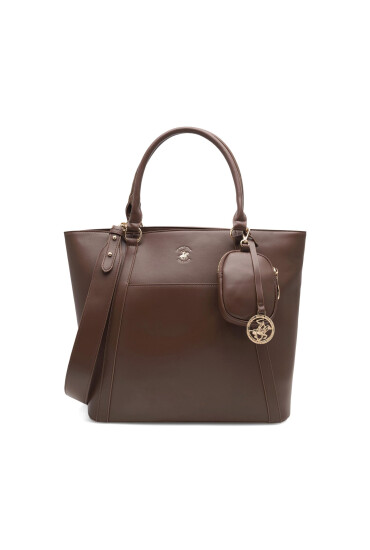 Beverly Hills Polo Club Дамска чанта BHPCL-08-AW23-HP Кафяв - Mera.bg
