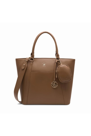 Beverly Hills Polo Club Дамска чанта BHPCL-08-AW23-HP Кафяв - Mera.bg
