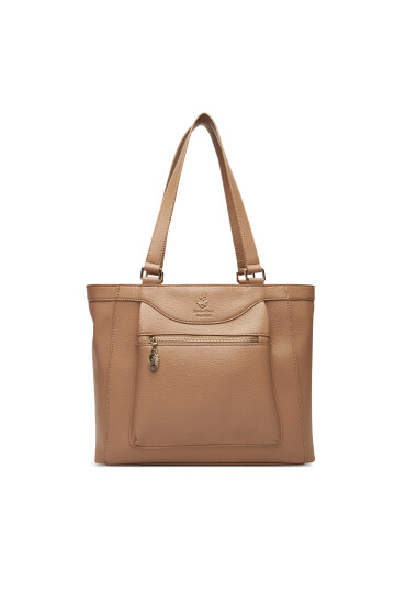 Beverly Hills Polo Club Дамска чанта C-BHPC-L-002-08 Бежов - Mera.bg